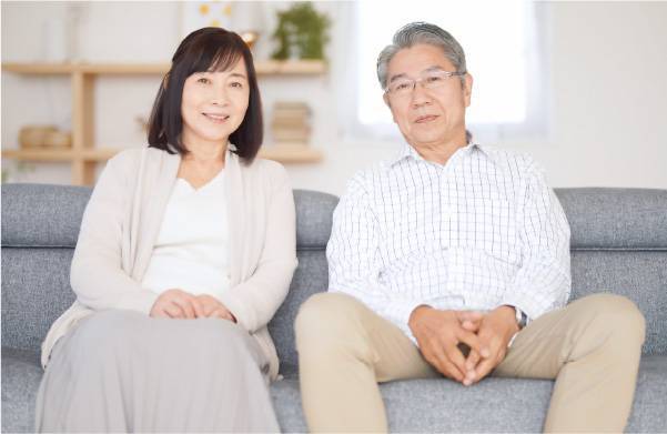 遺品整理のプロ 遺品あんしん整理 ご利用のお客様イメージ像