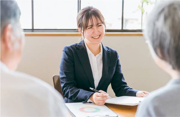 遺品整理のプロ 遺品あんしん整理 ご利用のお客様イメージ像